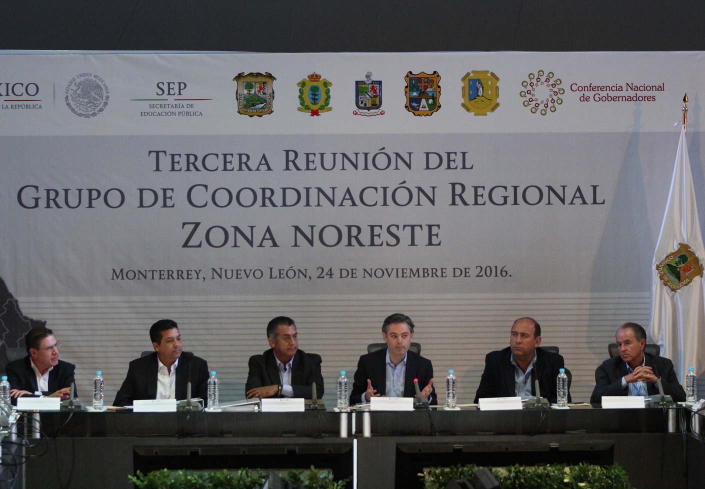 La reunión se realizó en el Horno 3, dentro del Parque Fundidora.