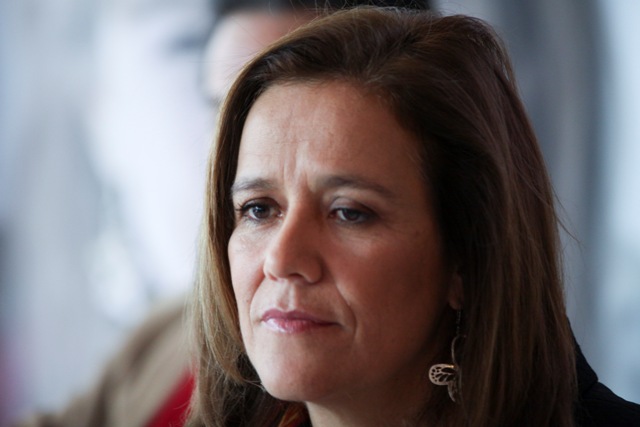 Margarita Zavala, aspirante panista a la candidatura presidencial.