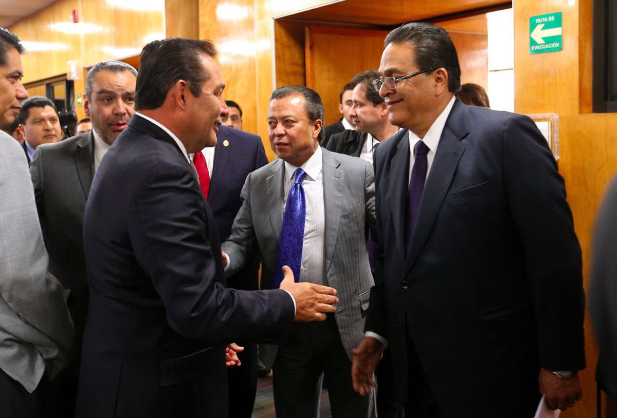 Como presidente de la Comisión de Desarrollo Social, el diputado Javier Guererro, presidió la reunión de Sedesol.