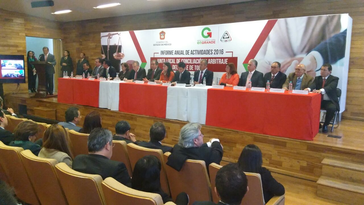 En su informe anual 2016 de actividades.