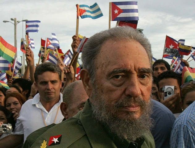 El líder cubano, Fidel Castro.