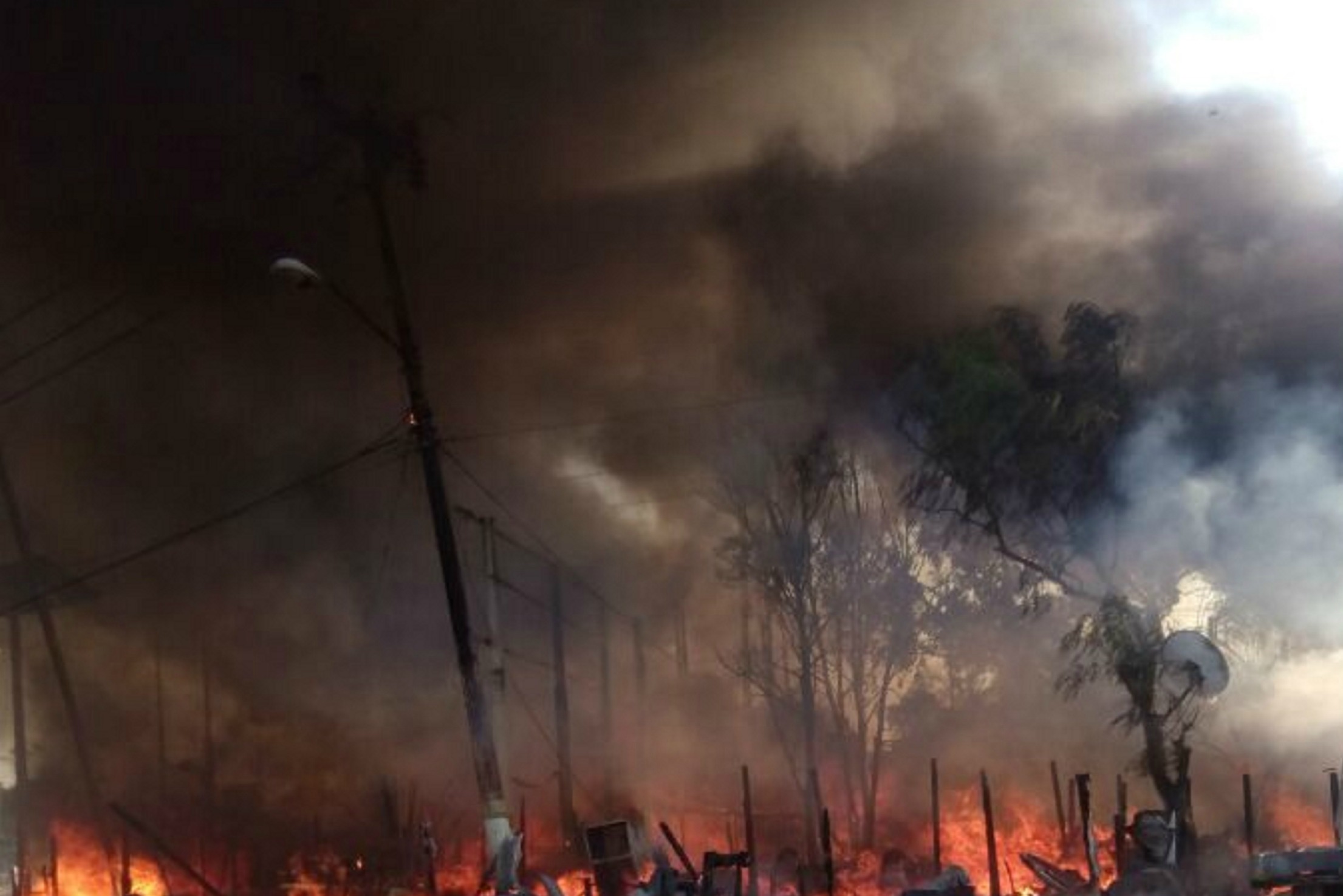 Incendio, conflagración