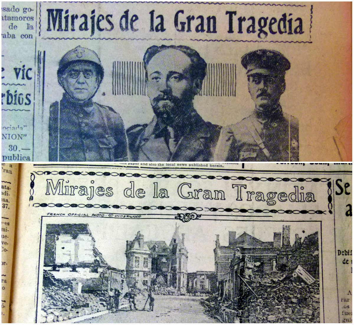Publicación de octubre de 1918.