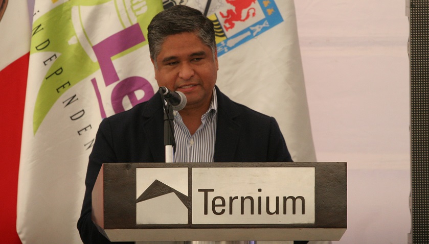 Víctor Fuentes Solís, alcalde de San Nicolás.