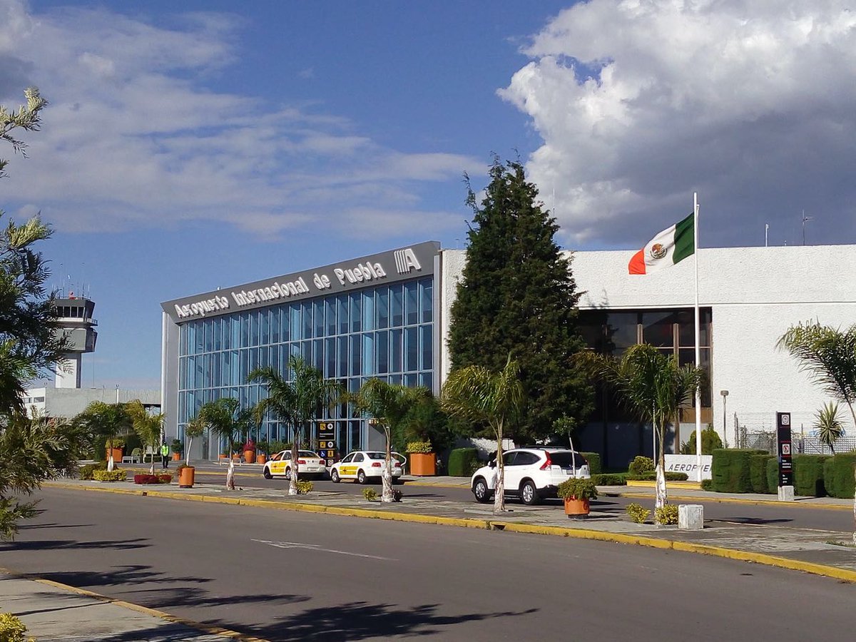 Aeropuerto Internacional de Puebla.