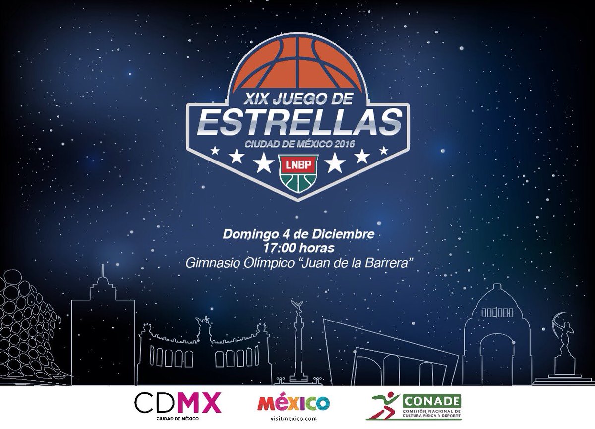 Juego de Estrellas de la LNBP en la Ciudad de México 