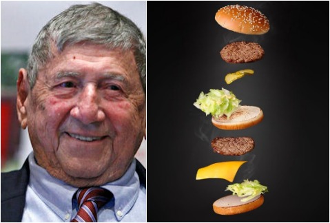 Michael "Jim" Delligatti creó la clásica famosa de McDonald's hace casi 50 años. 