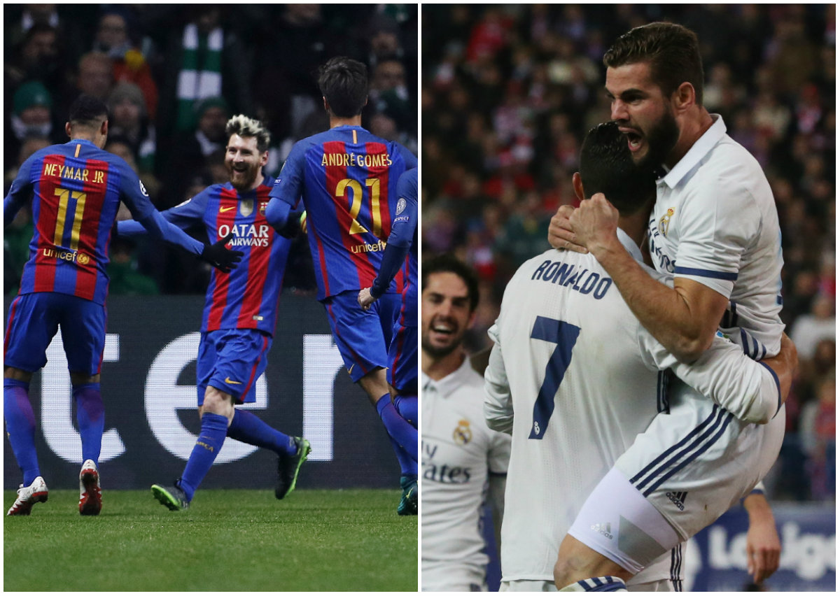 Barcelona vs. Real Madrid