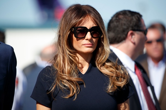 La próxima primera dama de EU, Melania Trump.