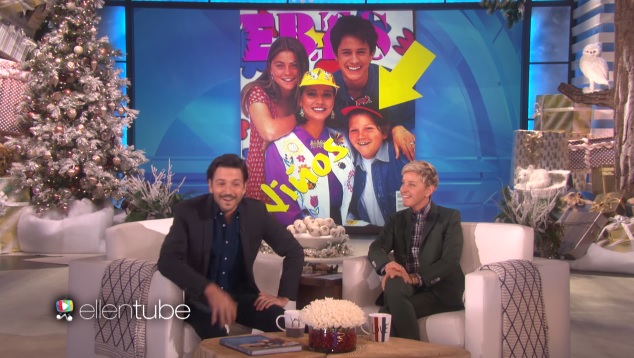 Diego Luna tuvo un momento incómodo en programa de Ellen DeGeneres.