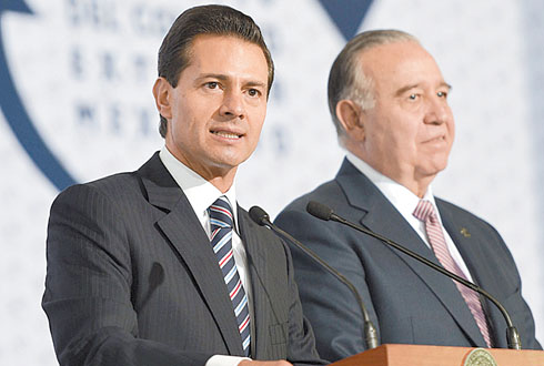 Encabezó la clausura del 23 Congreso del Comercio Exterior Mexicano. 
