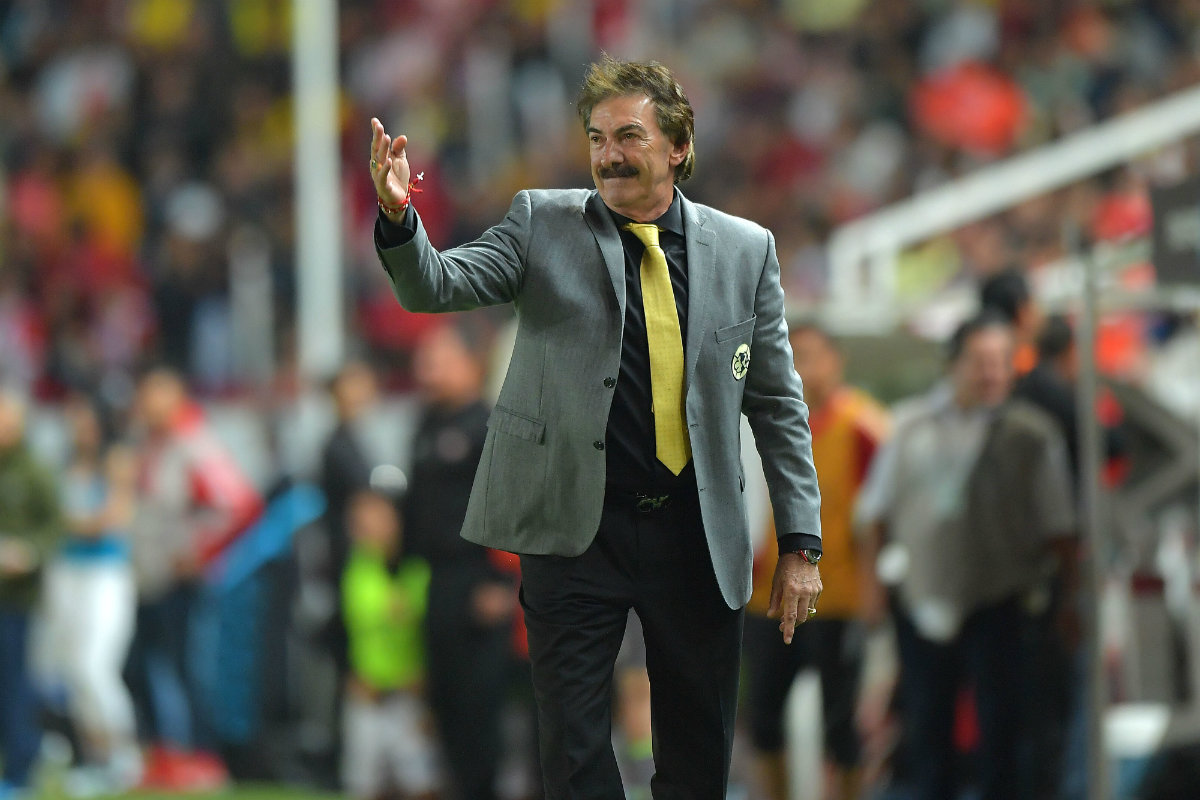 Ricardo La Volpe, técnico del América