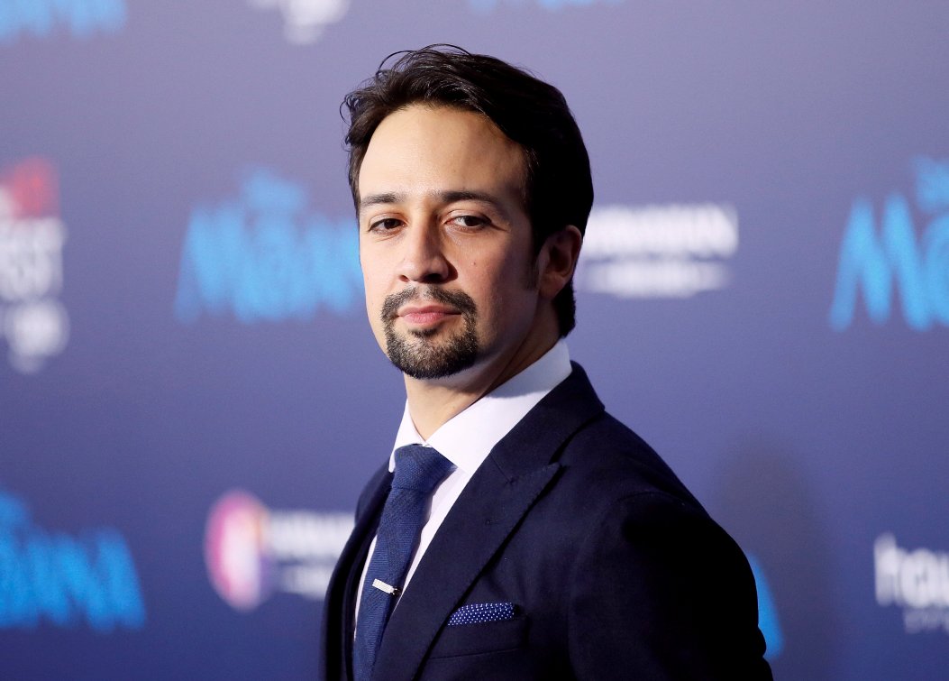 Lin-Manuel Miranda en el estreno de "Moana", en Hollywood, California.
