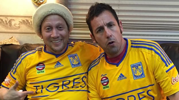 Rob Schneider y Adam Sandler 