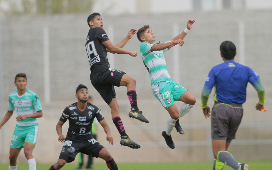Santos Sub 20 quedó eliminado por León. 