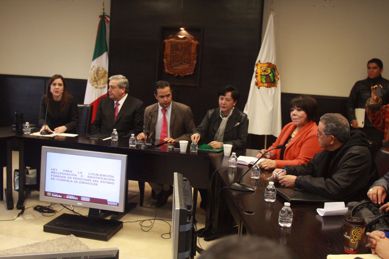 Coahuila contará con la "Ley para la localización, recuperación e identificación forense de personas".