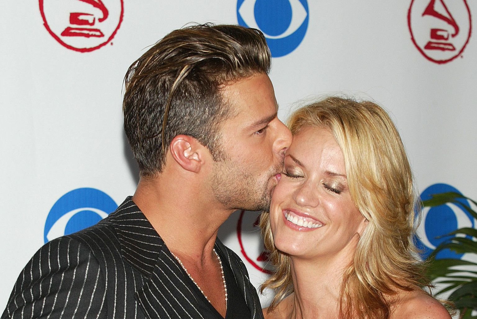 Ricky Martin y Rebecca de Alba. 