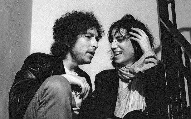 Bob Dylan y Patti Smith
