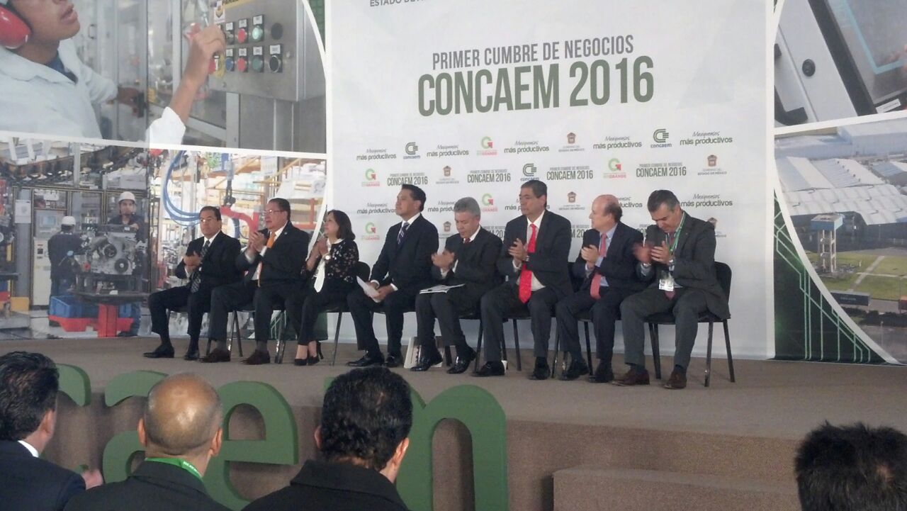 La primera Cumbre de Negocios Concaem 2016.