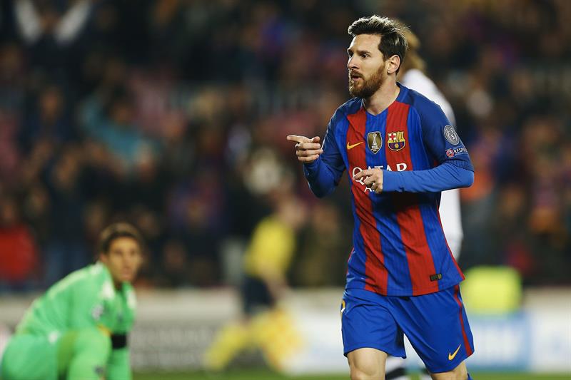 Leo Messi, delantero de Barcelona