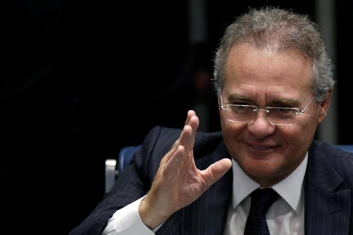 El presidente del Senado de Brasil, Renan Calheiros.