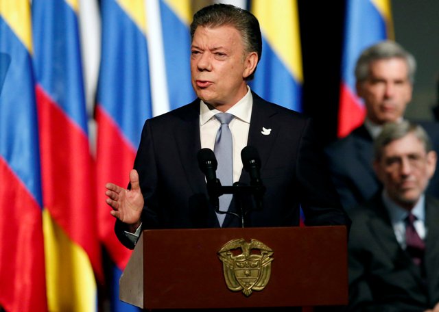 El presidente de Colombia, Juan Manuel Santos.
