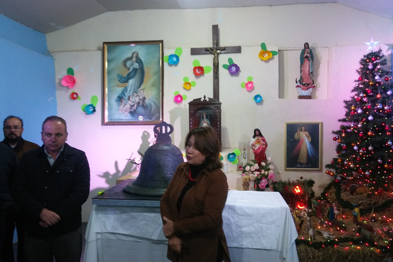 Las reliquias regresaron a la parroquia de la Inmaculada Concepción.