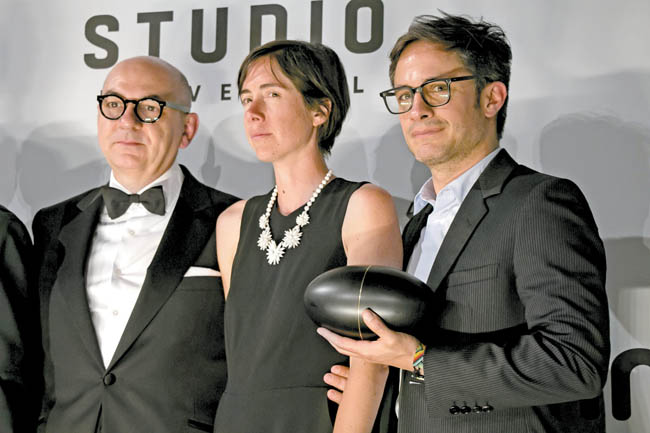 Los ganadores de la noche. 