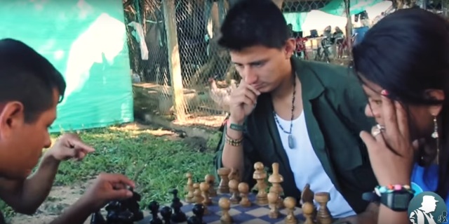Las FARC hicieron su 'mannequin challenge'.