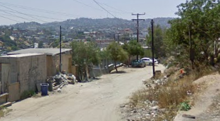 La calle Código Civil, lugar de los hechos, está en las serranías empobrecidas de Tijuana.