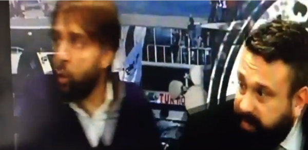Así reaccionaron los periodistas al escuchar el estallido del coche bomba