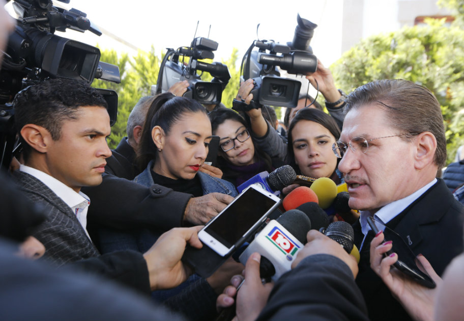 Gobernador de Durango, José Aispuro Torres. 