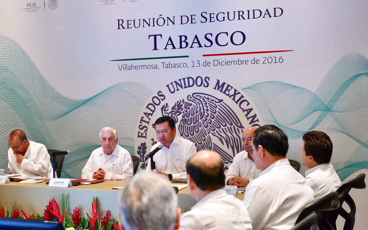 La Gendarmería se coordinará con estados vecinos de Tabasco.