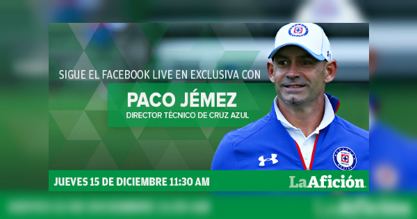 Paco Jémez, nuevo director técnico de Cruz Azul