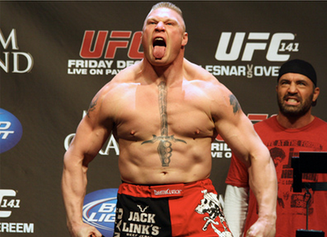 Brock Lesnar es suspendido por dopaje positivo
