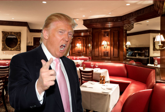 Donald Trump, furioso contra Vanity Fair por una mala reseña de su restaurante de carnes. 