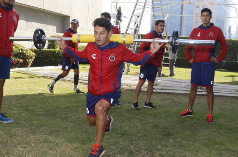 Ángel Reyna ya entrenó con el equipo  