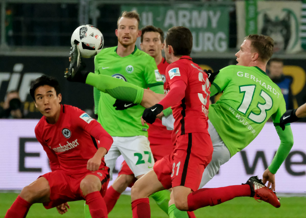 Wolfsburgo venció a Eintracht 