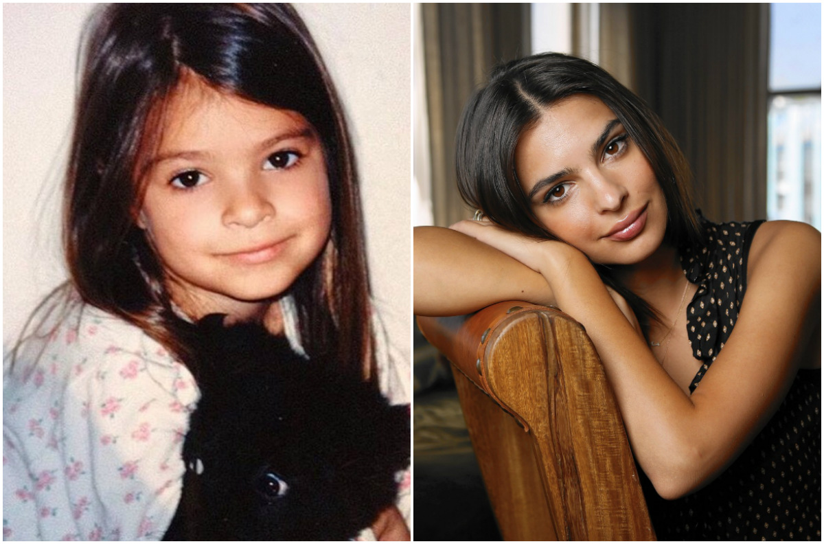 Emily Ratajkowski recuerda su infancia en tierna foto.