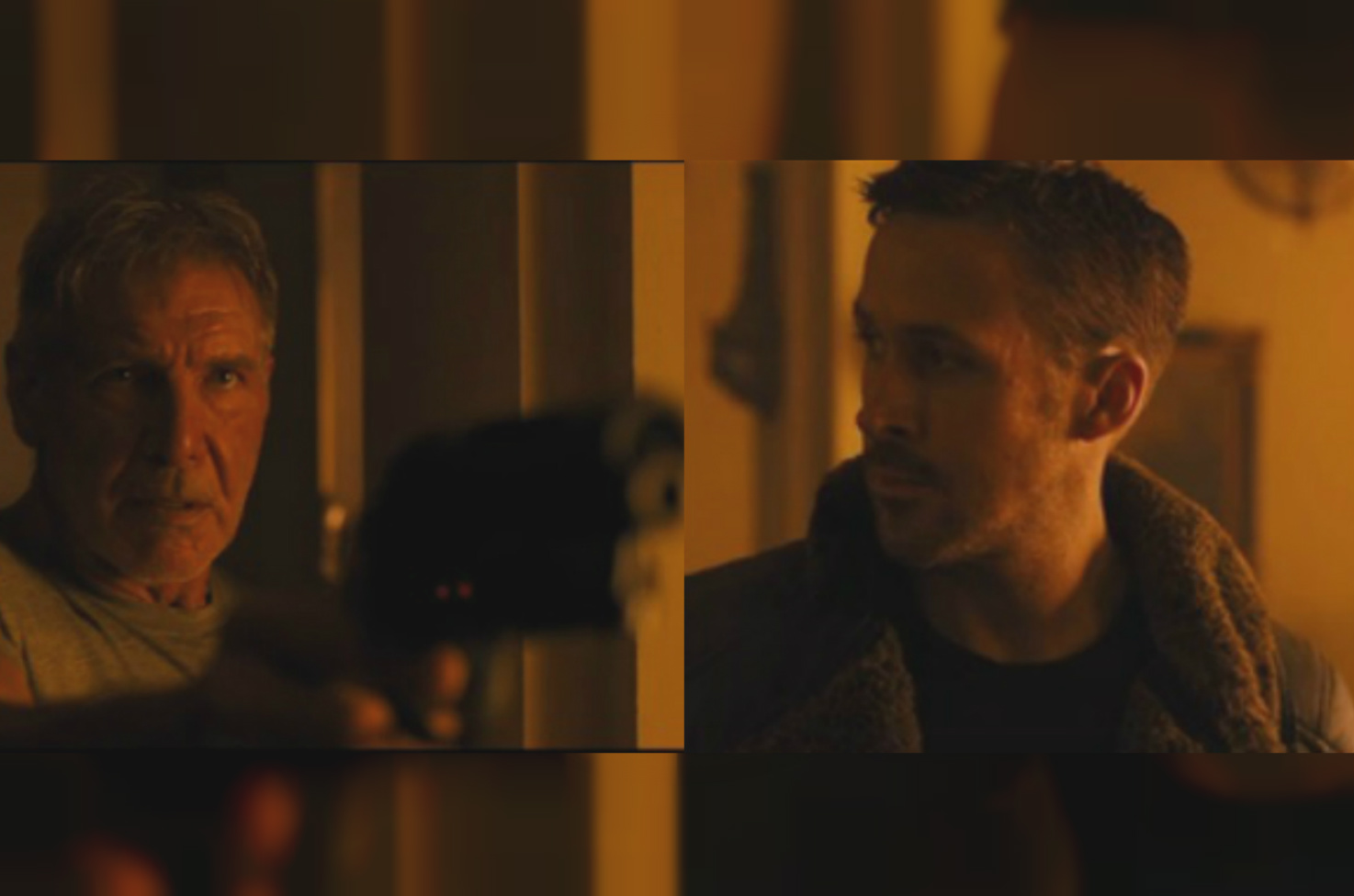 Harrison Ford le apunta a Gosling en tráiler de Blade Runner 2049.