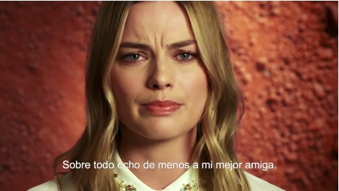 Margot Robbie se une a campaña para ayudar a refugiados sirios.