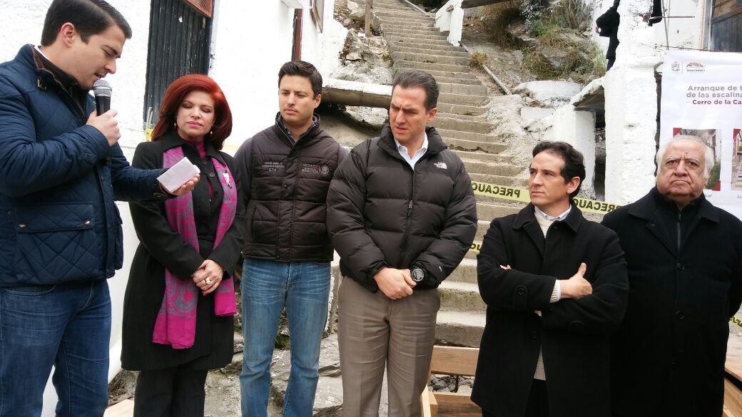 Personas de la zona trabajarán pintando de blanco las paredes de las casas.