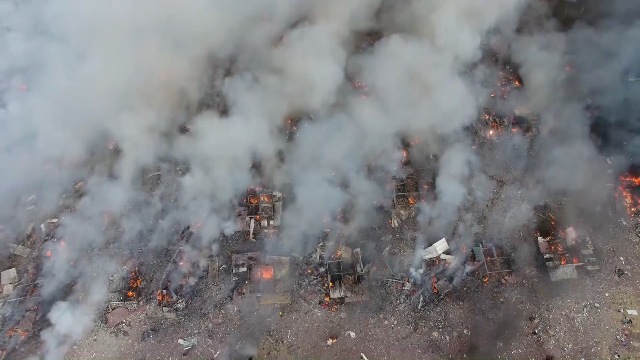 La explosión en el mercado de San Pablito, en Tultepec, provocó la muerte de 32 personas.