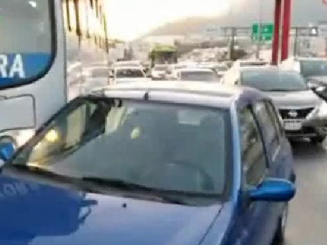 El percance ocurrió porque ninguno de los dos conductores se quiso ceder el paso