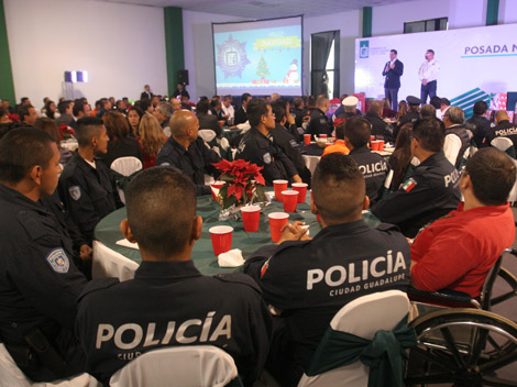 Al arranque de la administración el municipio tenía 700 elementos, y actualmente son una plantilla de 828; se espera tener mil policías al concluir es