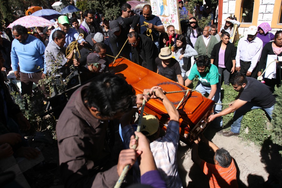 Hay hasta el momento 35 muertos por la explosión.