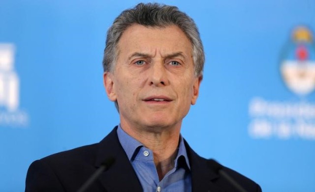 El presidente de Argentina, Mauricio Macri.