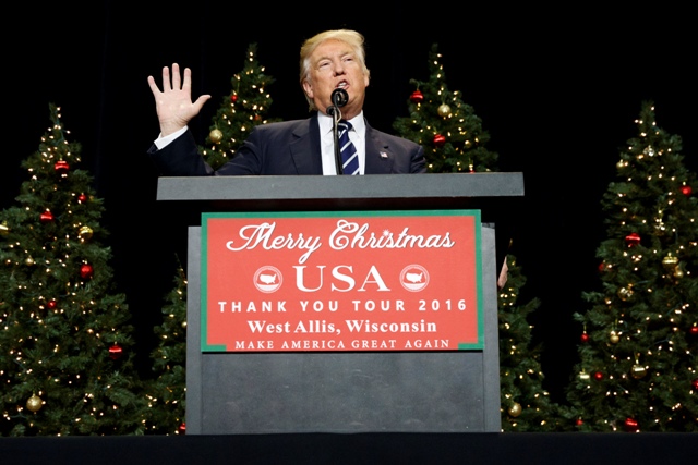El presidente electo de Estados Unidos, Donald Trump.