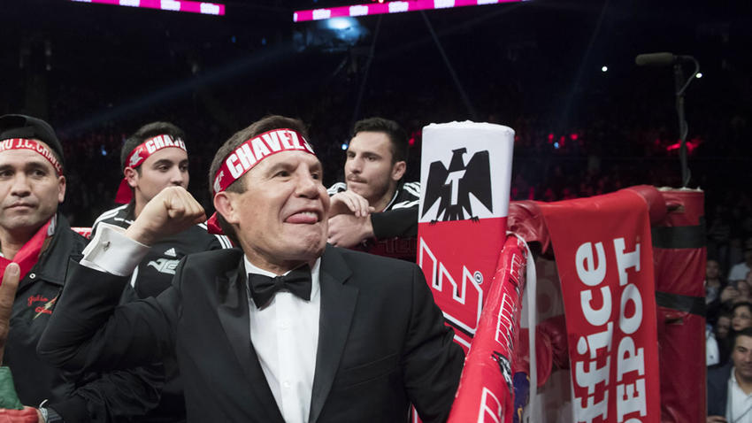 Julio César Chávez, ex boxeador mexicano 