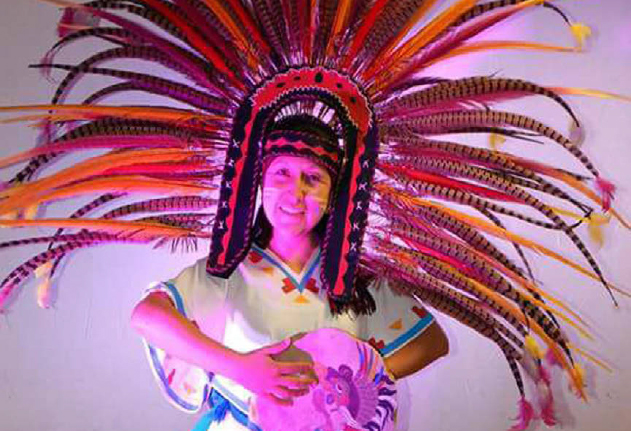 Obra de teatro, prehispánico.